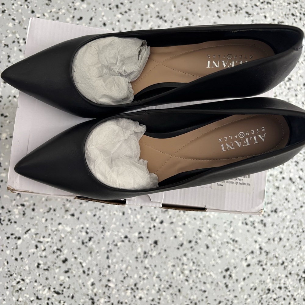 Alfani Women's Black Pointed Toe Heels